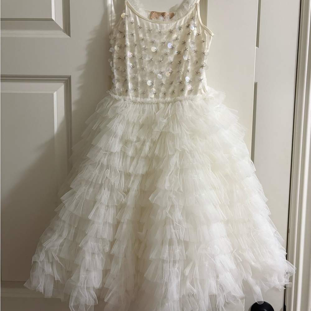 Tutu Du Monde Ivory Layered Tulle Party Dress